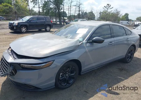 2025 Honda Accord Se z USA, uszkodzony, nr VIN 1HGCY1F46SA047568